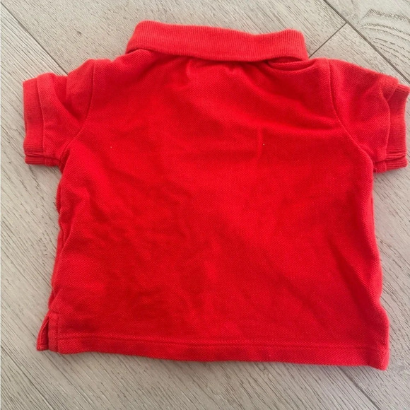 Ralph Lauren red boys polo shirt 3 months - Picture 2 of 3